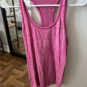 Lululemon Pink Athletic Top Swiftly Tech Racerback Tank Top 2.0